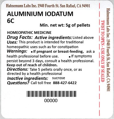 Aluminium Iodatum 6c 5g (Aluminium Iodatum 6c 5g)